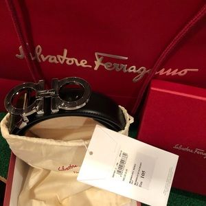 Salvatore Ferragamo adjustable men’s belt size 36